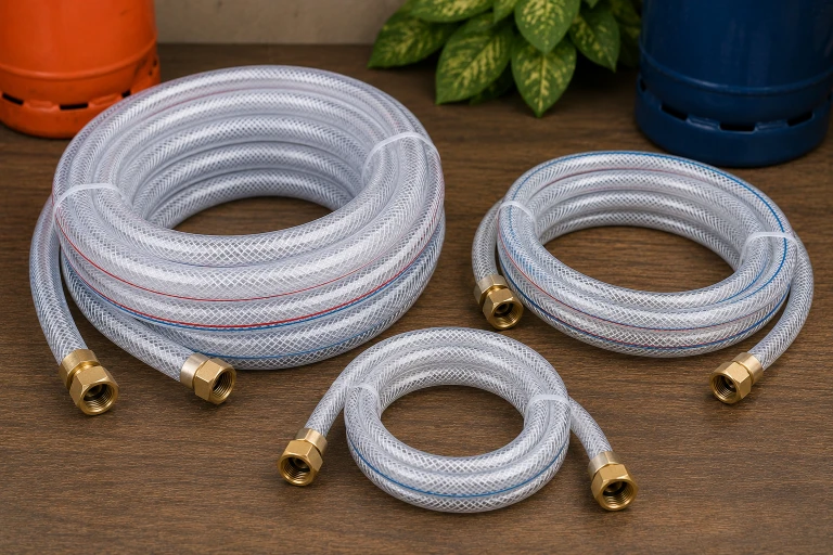 Gas pipes